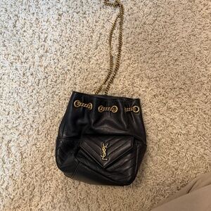 Saint Laurent Joe Mini Bucket Bag